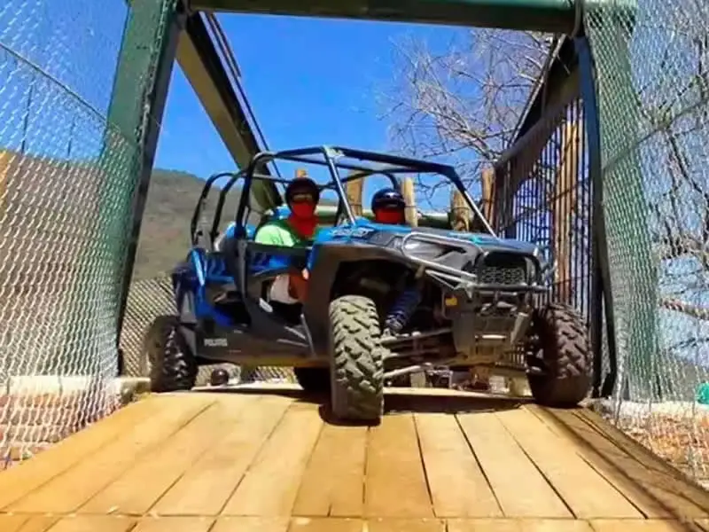 RZR Jorullo Bridge Canopy River