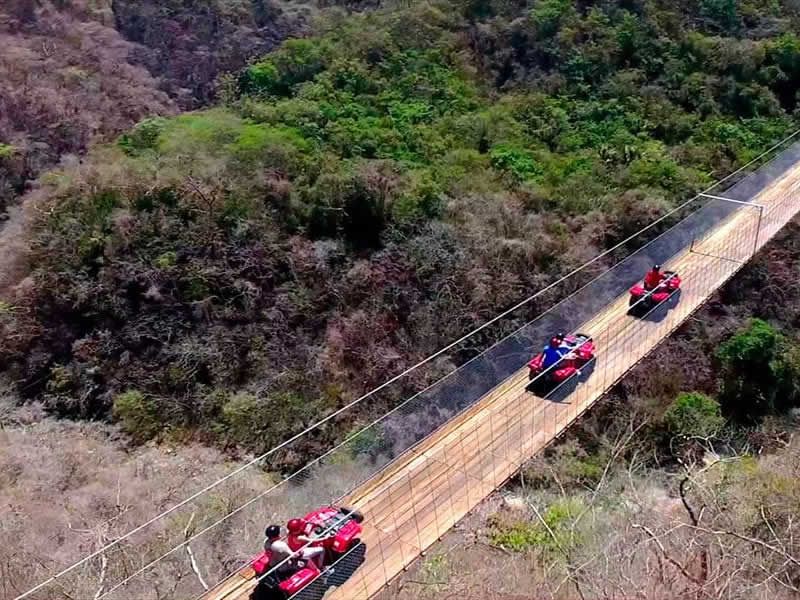 Tour Jorullo Bridge desde Puerto Vallarta | Puente colgante más largo del mundo